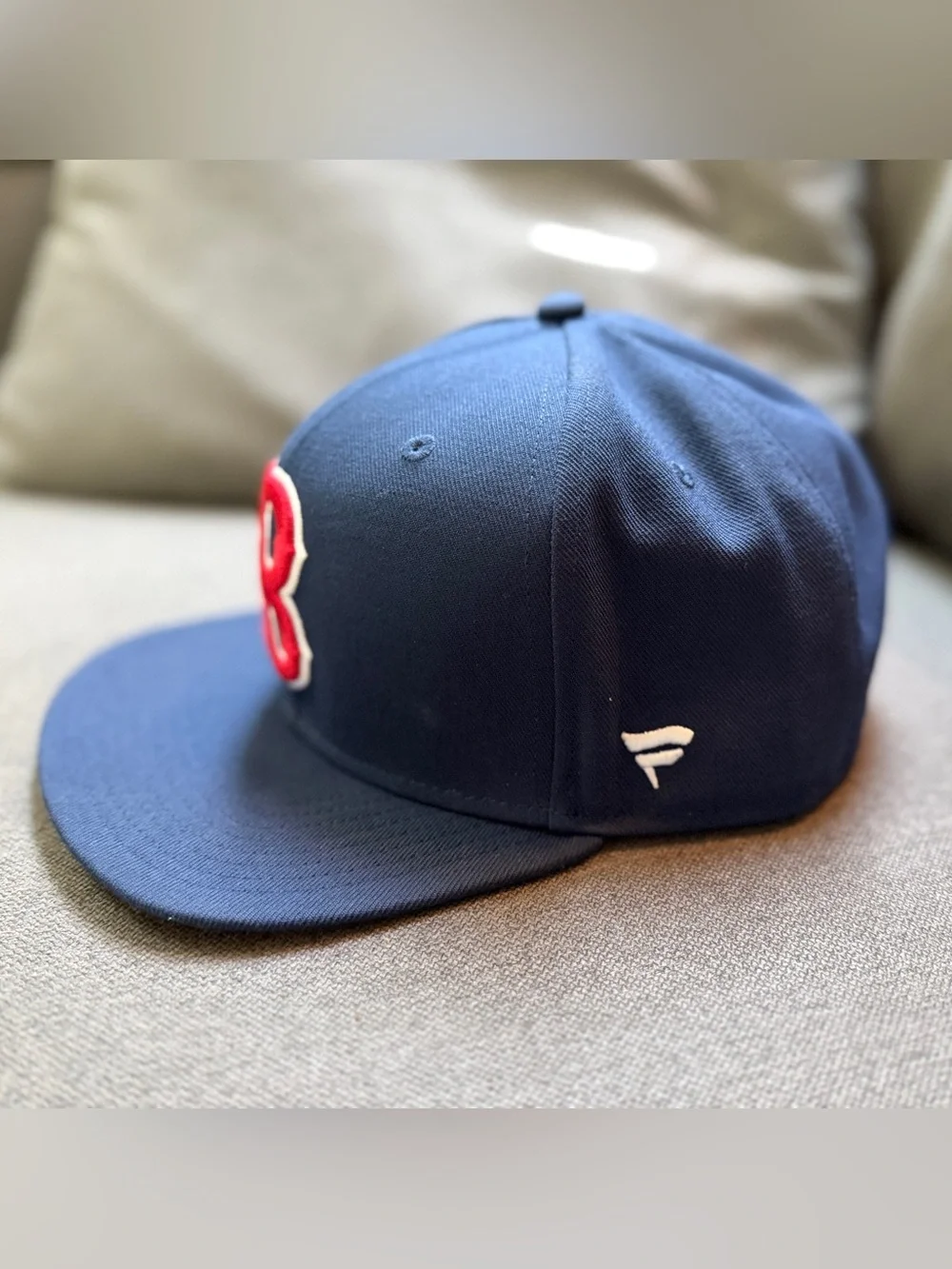 Boston Red Sox Hat, one size fits all flat brim
